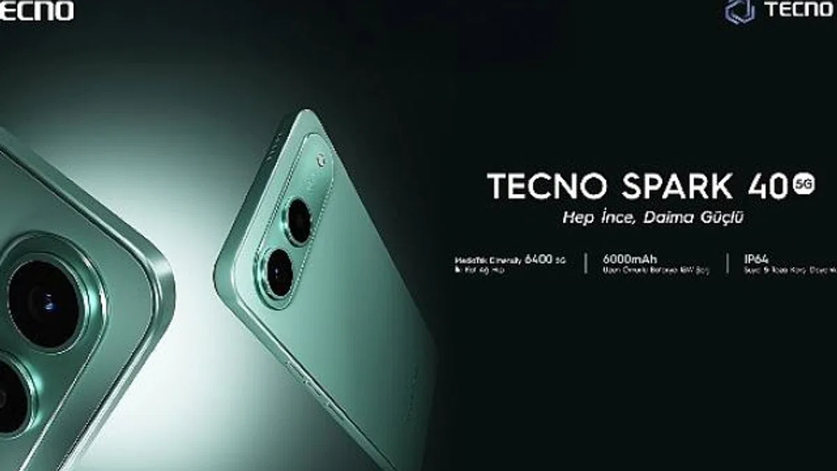 Tecno Spark 40 5G, Sizi Yarı Yolda Bırakmıyor