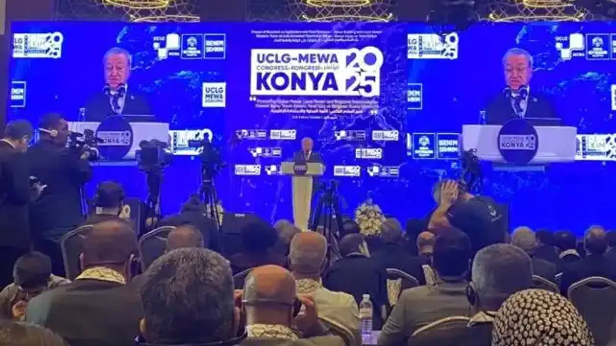 Fatma Kaptan BM UCLG-MEWA Kadın Komisyonu Başkanı seçildi