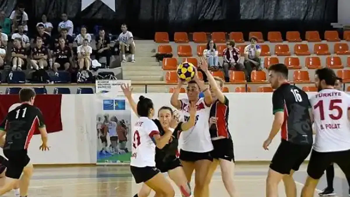 Kemer'de korfbol heyecanı