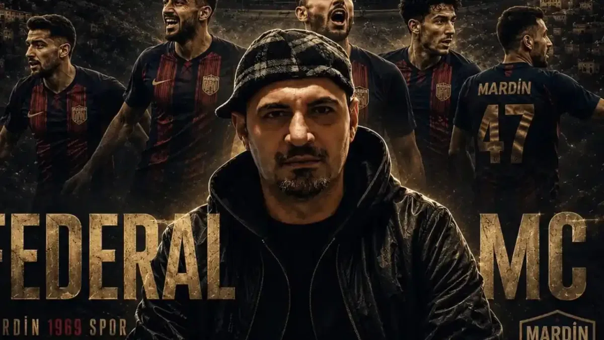 Rapçi Federal MC’den Mardin 1969 Spor’a özel marş!