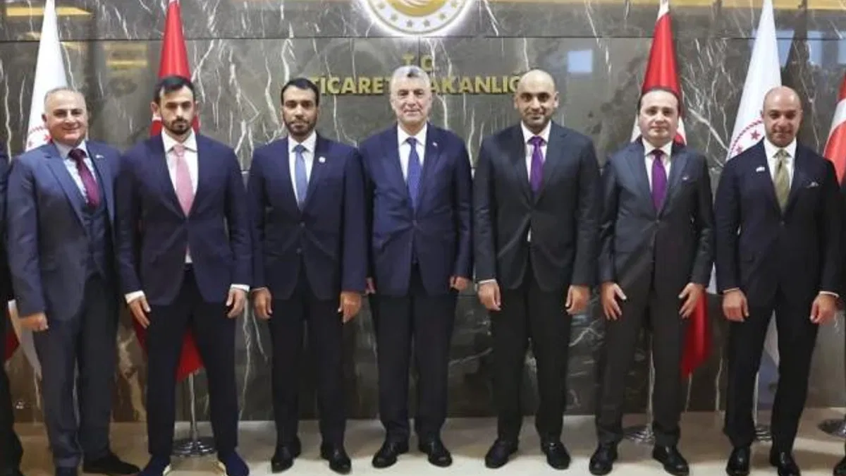 Dubai Odaları Başkanı, Ticaret Bakanlığı'nda... Türkiye BAE ticari ilişkileri değerlendirildi