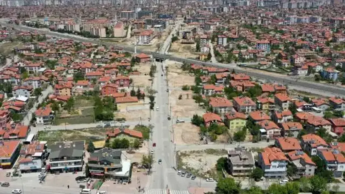 Konya Meram'da Hasanköy yeni çehreye kavuşuyor