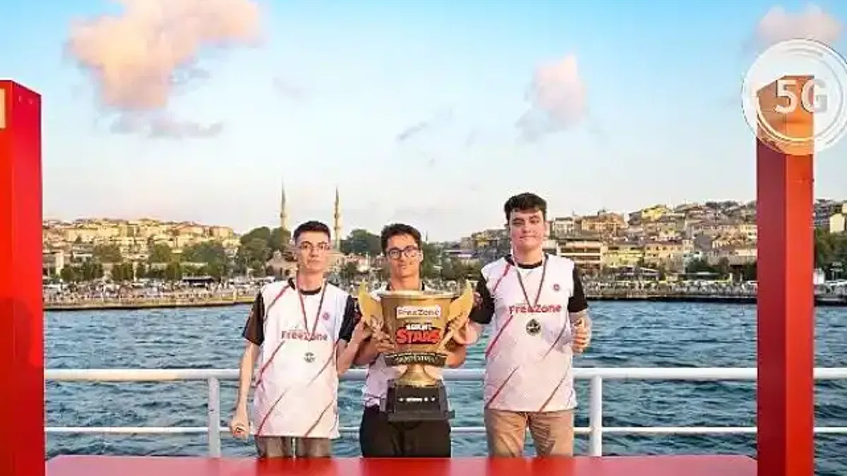 Vodafone FreeZone 5G Kıtalararası Brawl Stars Turnuvası'nda şampiyon Döner Kebap takımı