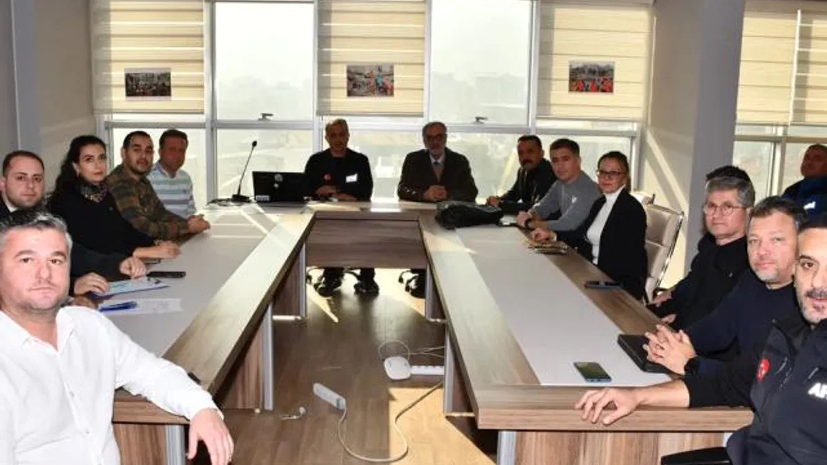 Manisa'da afetlere karşı ortak toplantı