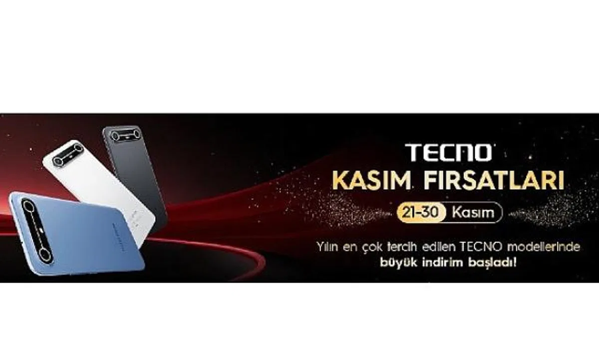 Black Friday'in Yıldızı: Tecno Akıllı Telefonlar