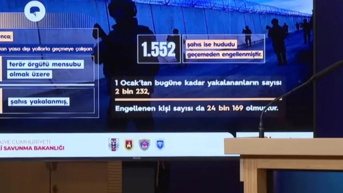 Son bir haftada 140 kaçak geçiş girişimi engellendi... Hudut güvenliği kesintisiz sürüyor