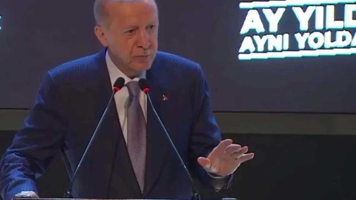 Cumhurbaşkanı Erdoğan: Ay yıldız aynı yoldayız