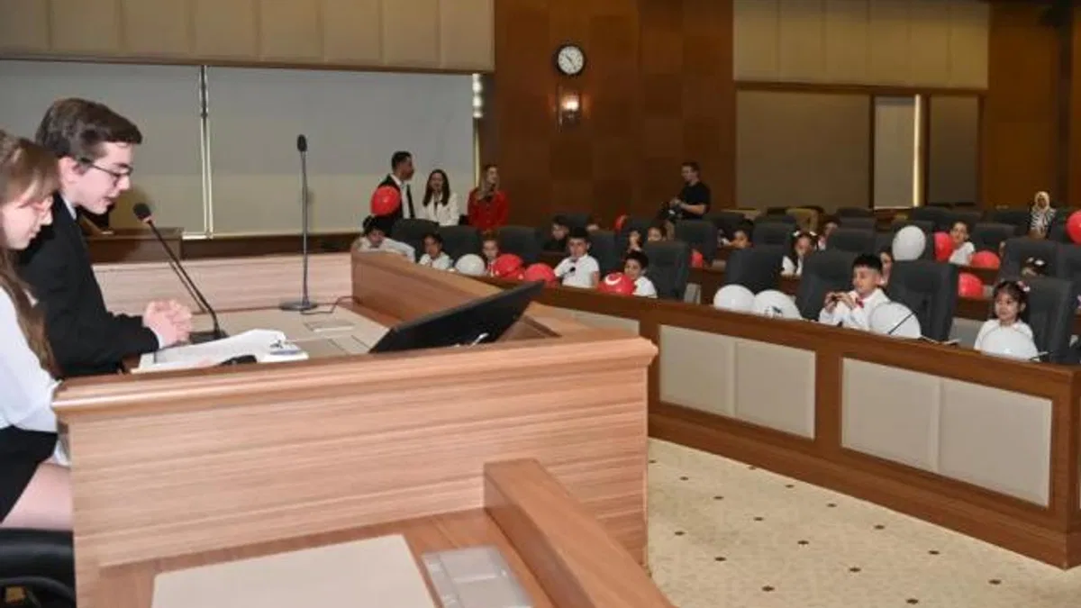 Bursa Büyükşehir Meclisi’nde söz çocukların... Bursa hayallerini paylaştılar