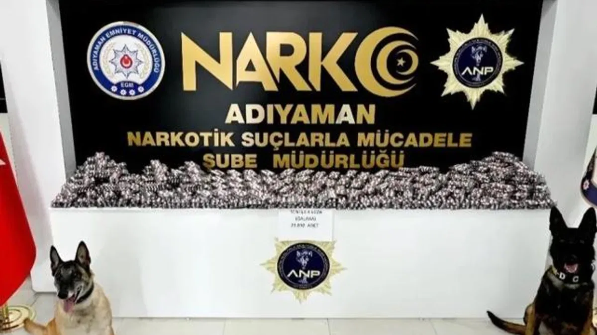 Adıyaman'da asayiş ve narkotik operasyonları: 55 şüpheli yakalandı, 9 tutuklama