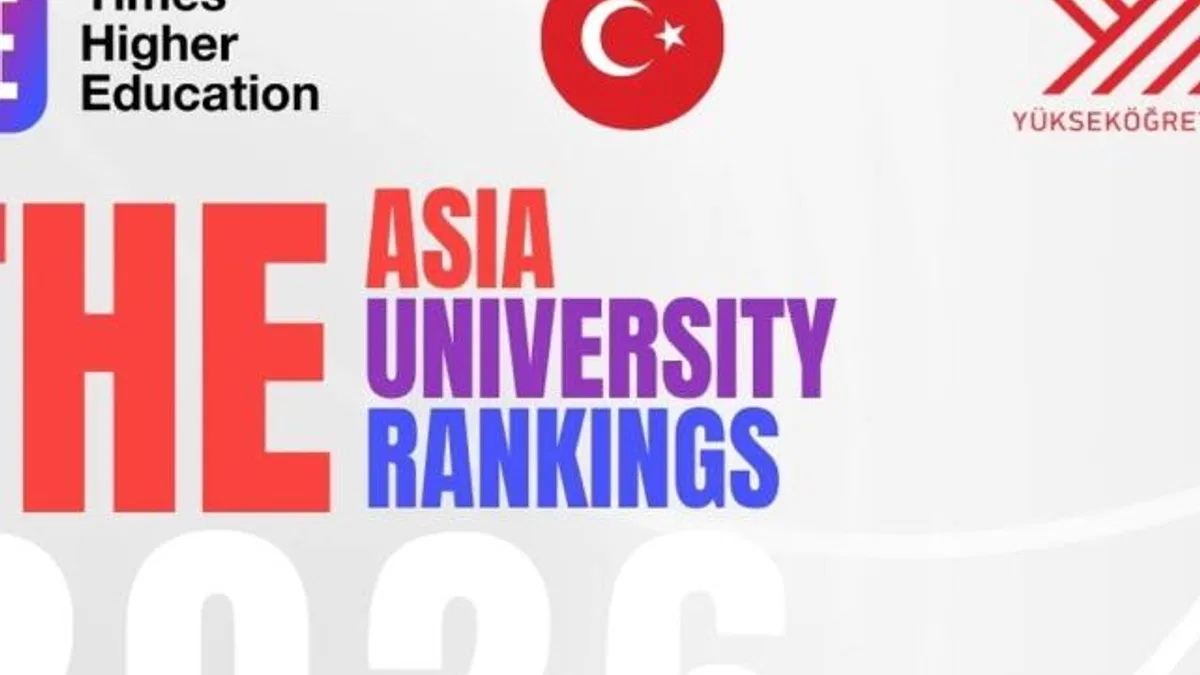THE 2026 Asya sıralaması belli oldu... Türkiye ilk 3’te yer aldı