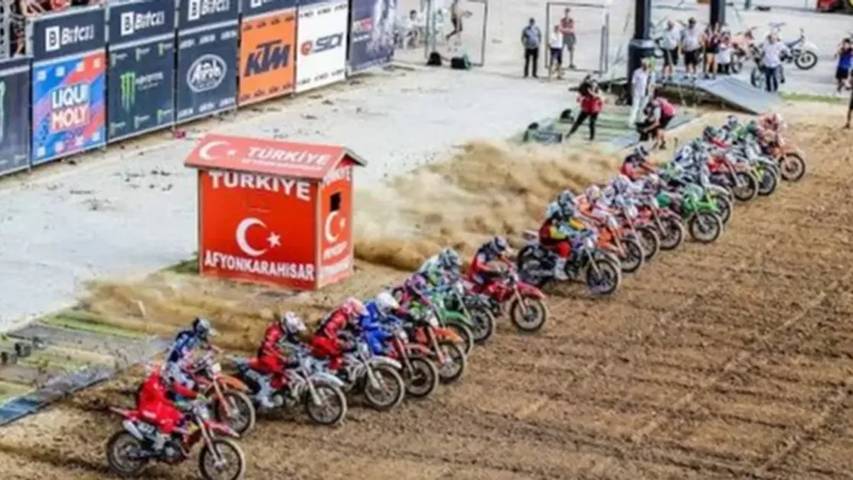 Dünya Motokros Şampiyonası MXGP Türkiye başladı