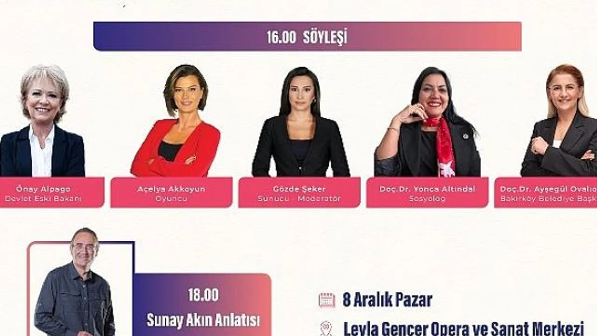 Bakırköy Belediyesi "Eşitlik Yolunda 90 Yıl" Söyleşisi Düzenliyor