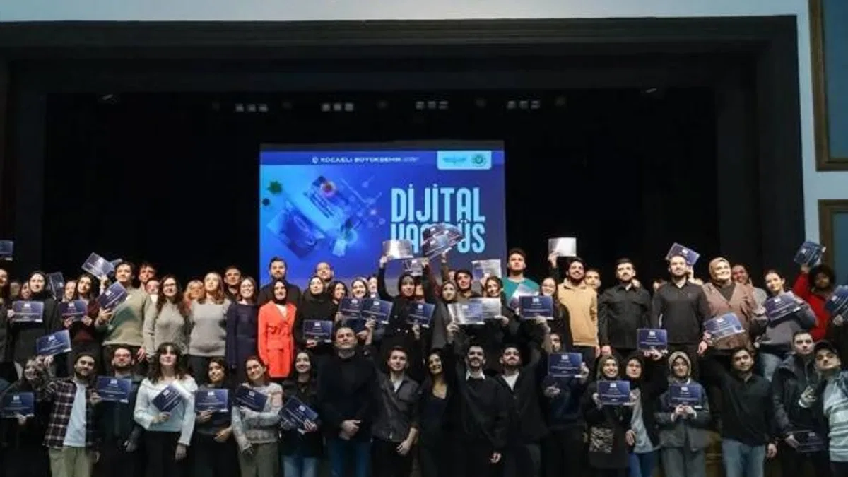Kocaeli’de 235 genç dijital eğitimle sertifikalandı