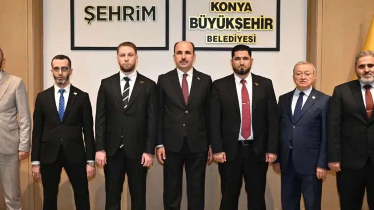 UCLG-MEWA kongresi için Konya’da diplomatik buluşma