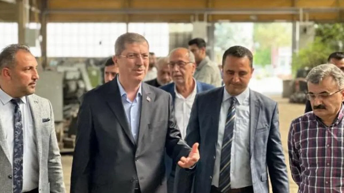 Turhal'daki makine fabrikasında iş gücü artıyor