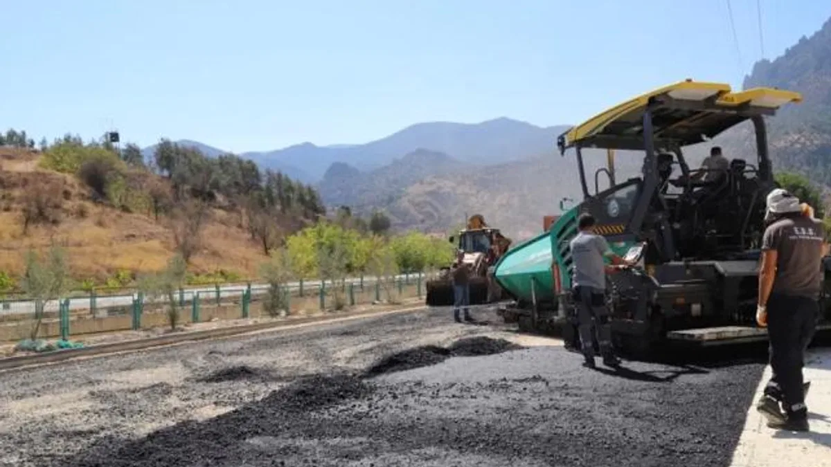 Eskişehir Sarıcakaya’da yol konforu artıyor
