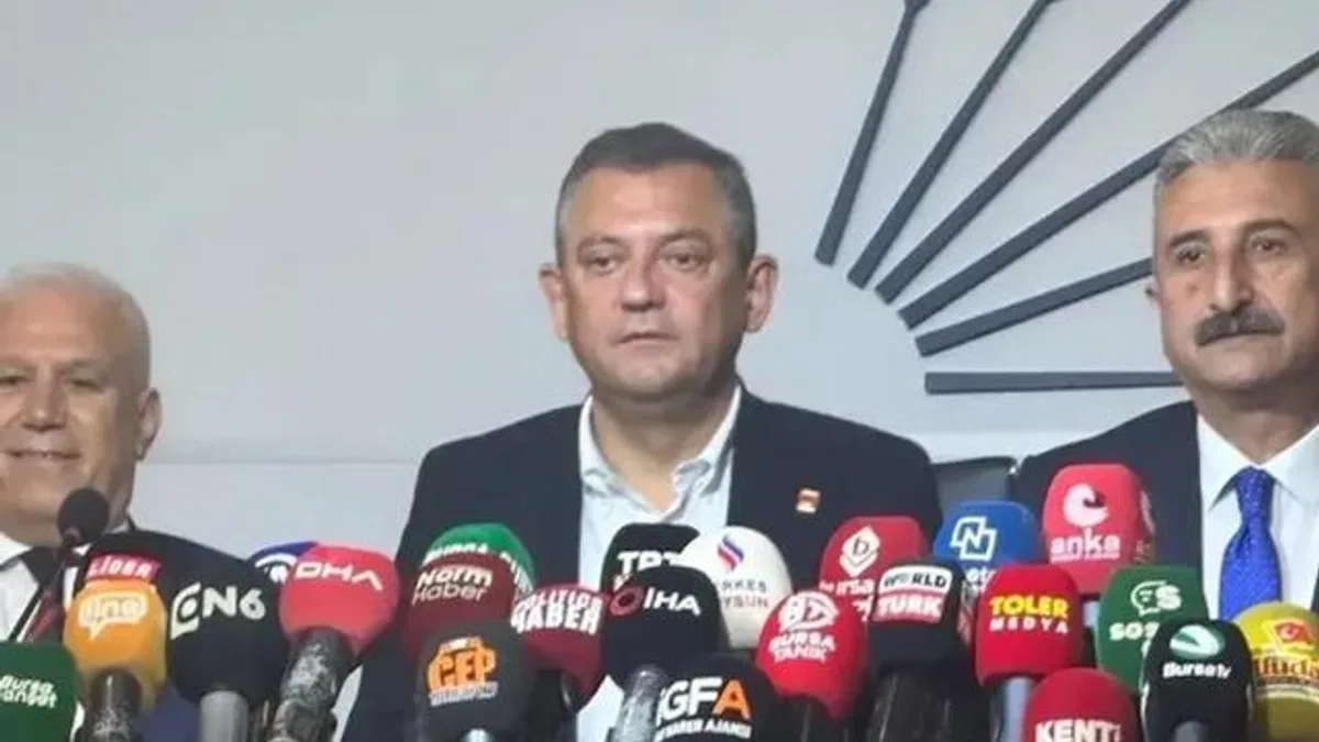 CHP Genel Başkanı Özgür Özel Bursa'da