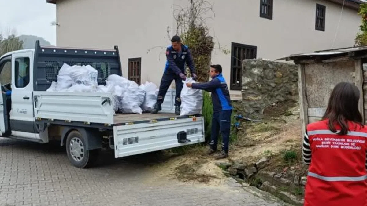 Muğla'dan yürek ısıtan destek