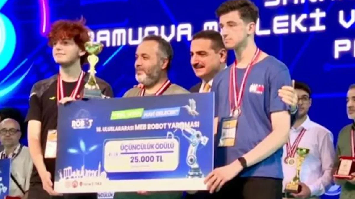 Sakarya’ya robotik alanda Türkiye derecesi
