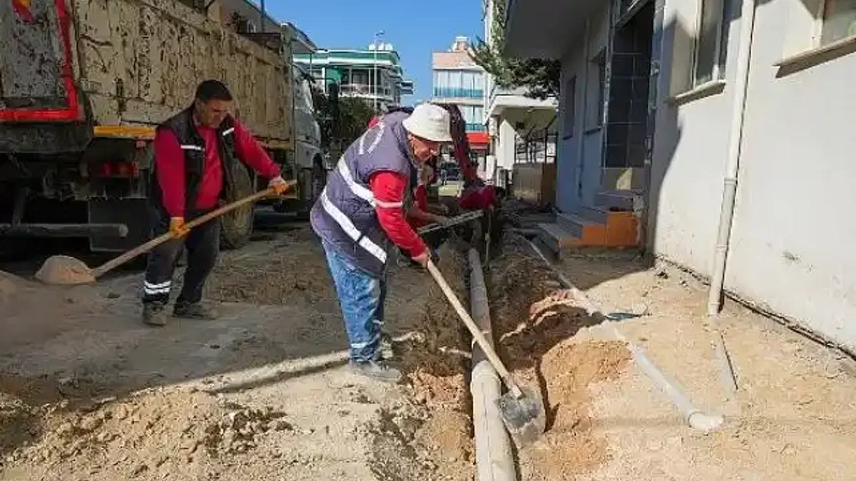 Bülbül Sokak'ta sel ve taşkın sorunu çözüldü
