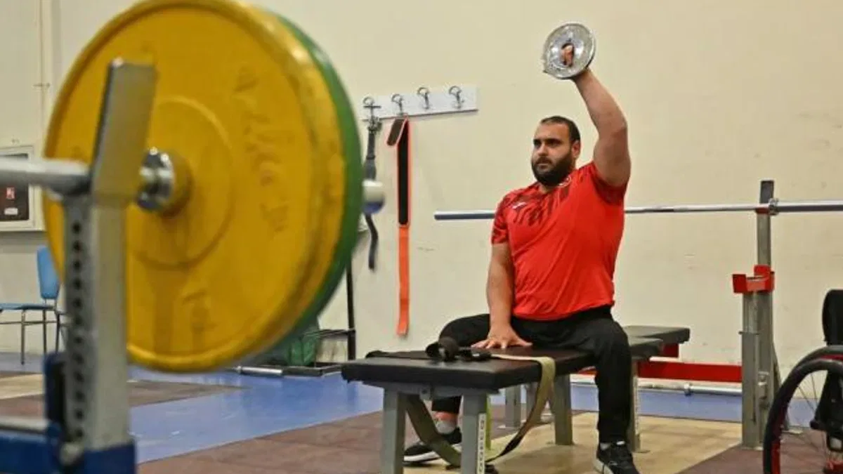 Milli halterci Faruk Öztürk’ün hedefi Olimpiyat Madalyası