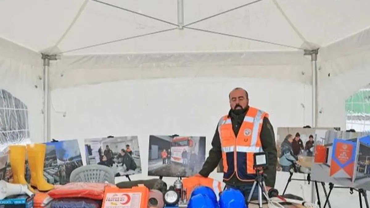 Kayseri Talas'ta deprem farkındalığı