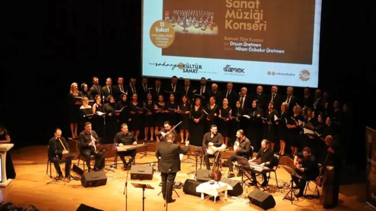 Sakarya'da Türk Sanat Müziği ile unutulmaz bir gece