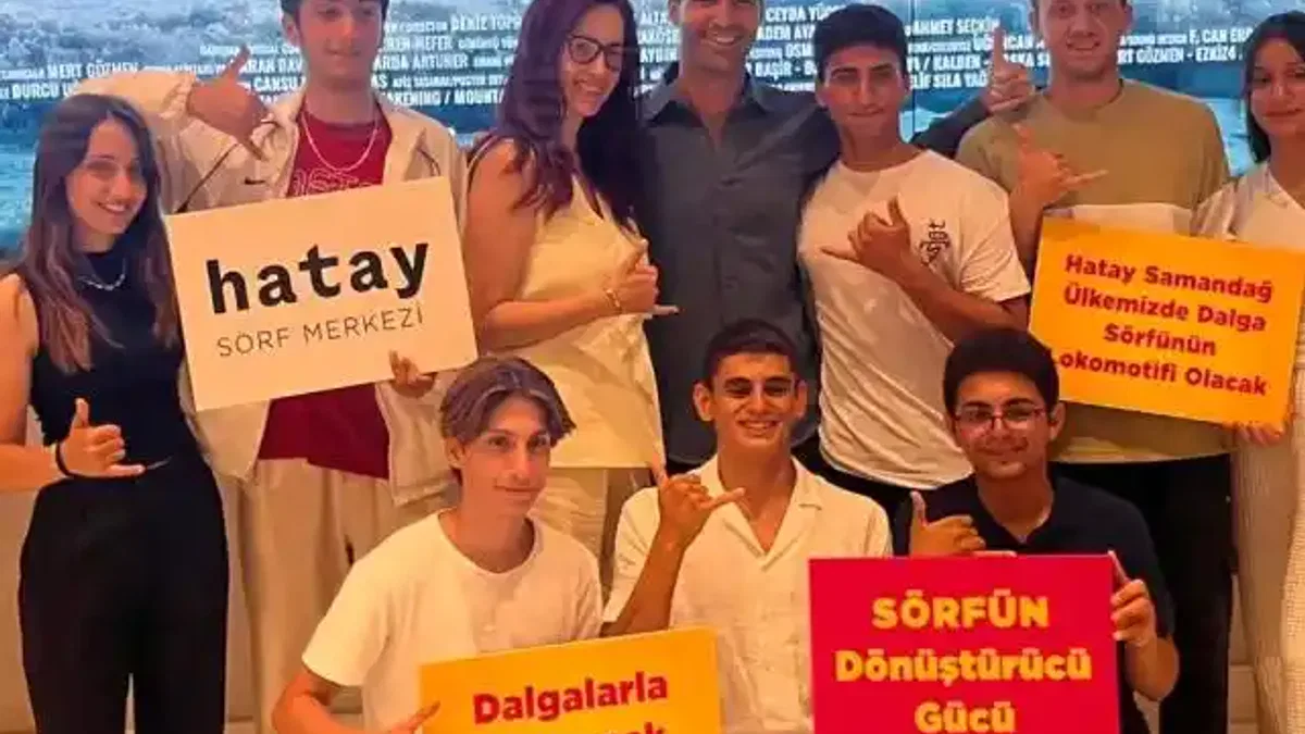 Hatay Sörf Merkezi “Hayatın Çizgisi”yle perdede