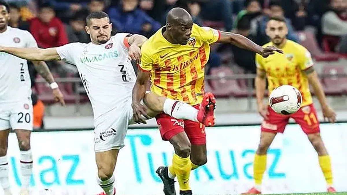 Mondihome Kayserispor 2-2 Vavacars F. Karagümrük (Maç Sonucu)