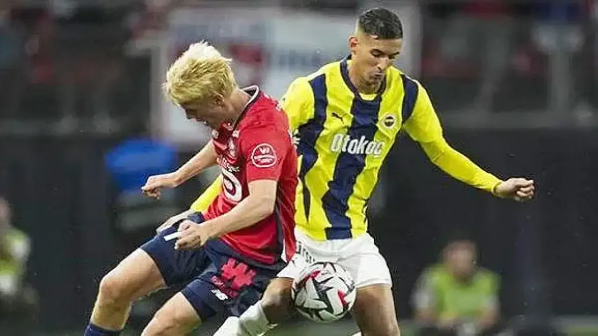 Lille 2-1 Fenerbahçe (Maç Sonucu) Fener Turu Kadıköy'e bıraktı!