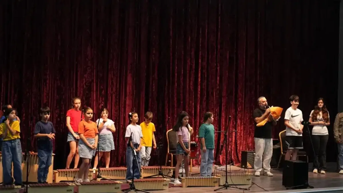 Kocaeli'de Orff Orkestrası, aldığı eğitimin hakkını verdi