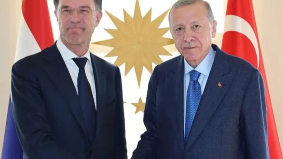 Cumhurbaşkanı Erdoğan, NATO Genel Sekreteri ile görüştü