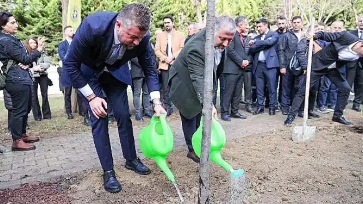 Buca'da asimilasyon şehitlerinin anısına Rodop Çocuk Parkı ve Anıtı açıldı