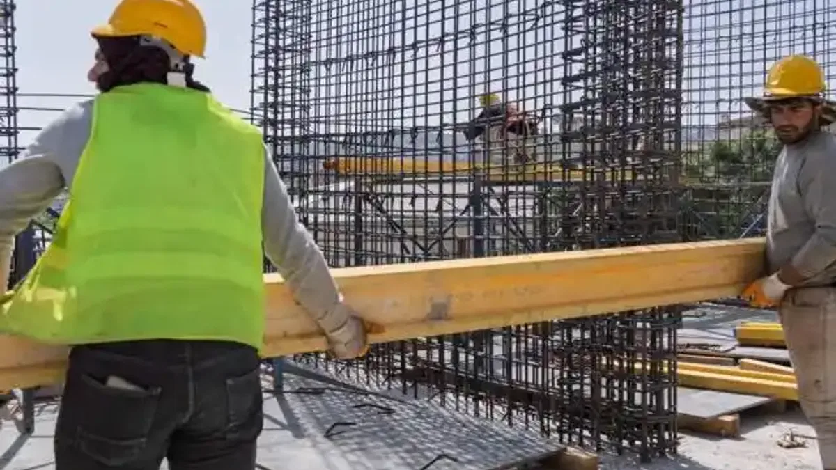 Eşrefpaşa Hastanesi inşaatı beşinci kata ulaştı