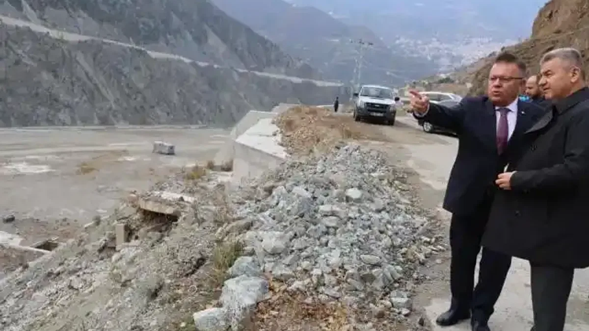 Artvin’de Livane Küçük Sanayi Sitesi’nde inceleme