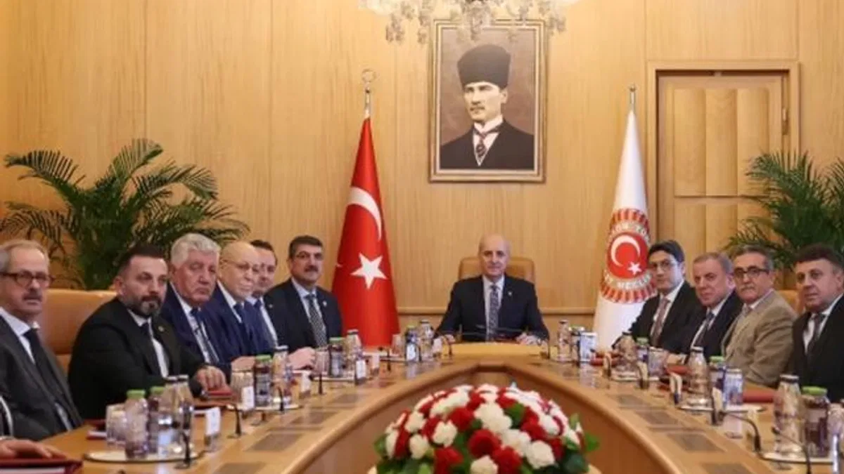 TBMM Başkanı Kurtulmuş’tan Ezidi heyetine: Terörsüz Türkiye başarıya ulaşacak