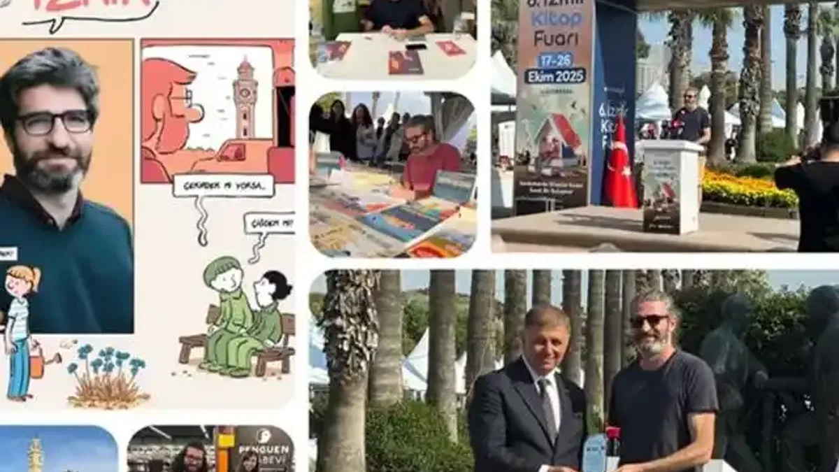 Ödüllü çizer Fabien Toulmé ilk kez İzmir'de