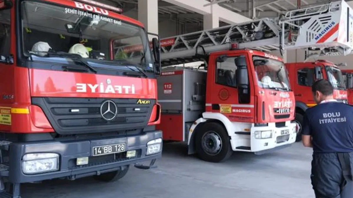 Bolu Belediyesi 8 itfaiye eri alacak... Başvurular Şubat’ta başlıyor