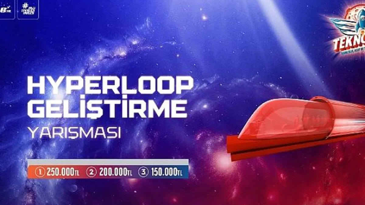 Geleceğin Ulaşım Teknolojisi TEKNOFEST'TE Test Ediliyor