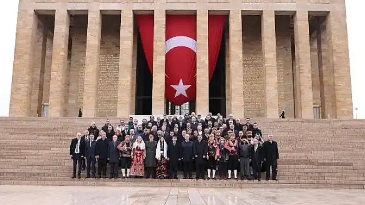 Başkan Güner Atatürk'ün Ankara'ya Gelişi Etkinliklerine Katıldı