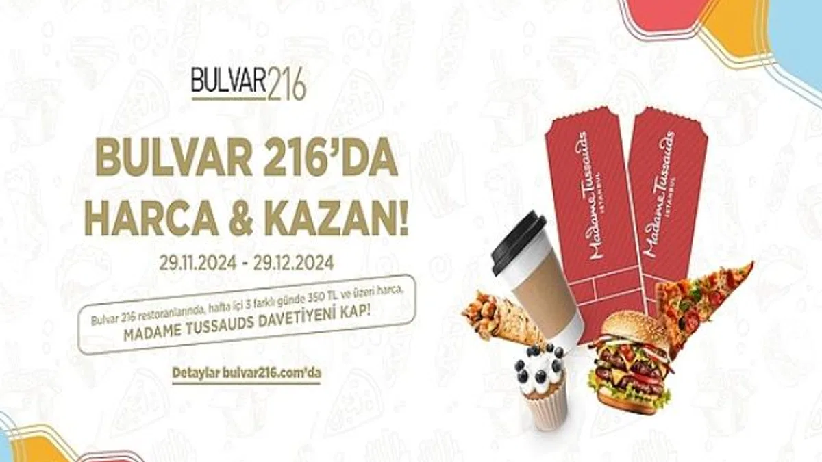 Bulvar 216'da Yedikçe Kazandıran Kampanyalar Devam Ediyor