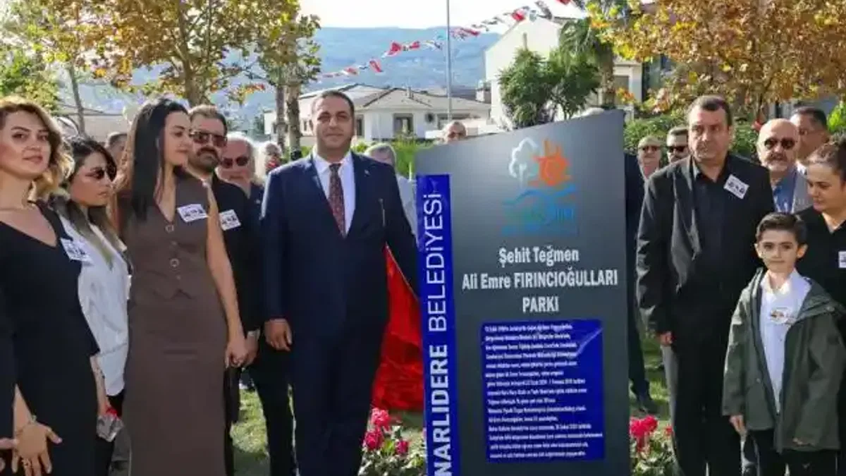 Şehit Teğmen'in adı Narlıdere'de yaşayacak