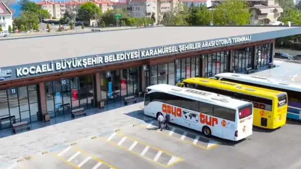Karamürsel'in modern otogarı tanıtıldı