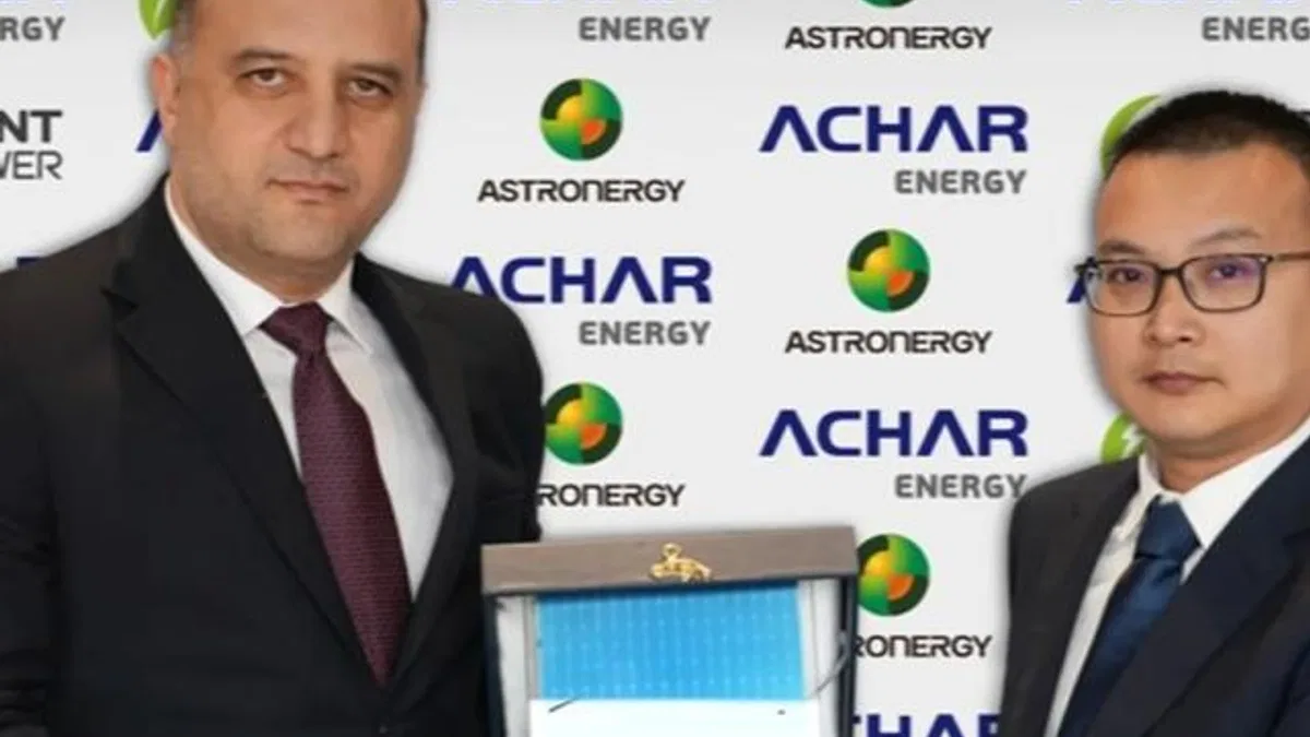 Astronergy ve Chint Power, Achar Energy arasında işbirliği