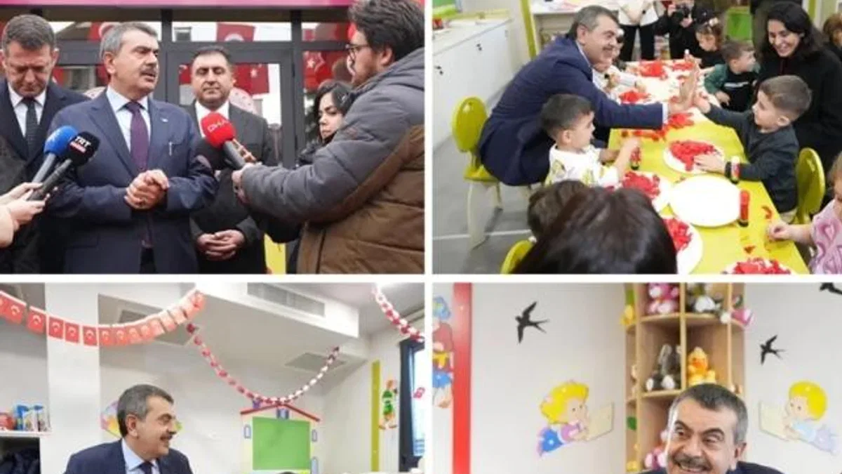 Bakan Tekin'den Beykoz'da okul ziyaretleri