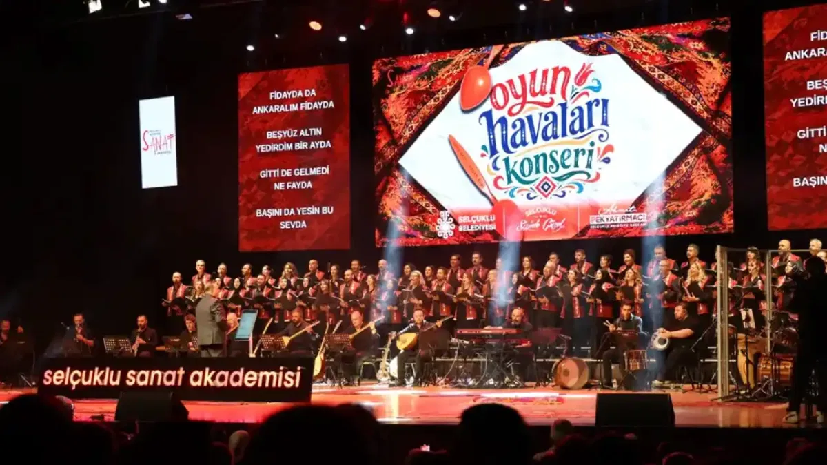Konya Selçuklu Sanat Akademisi’nden Oyun Havaları Konseri