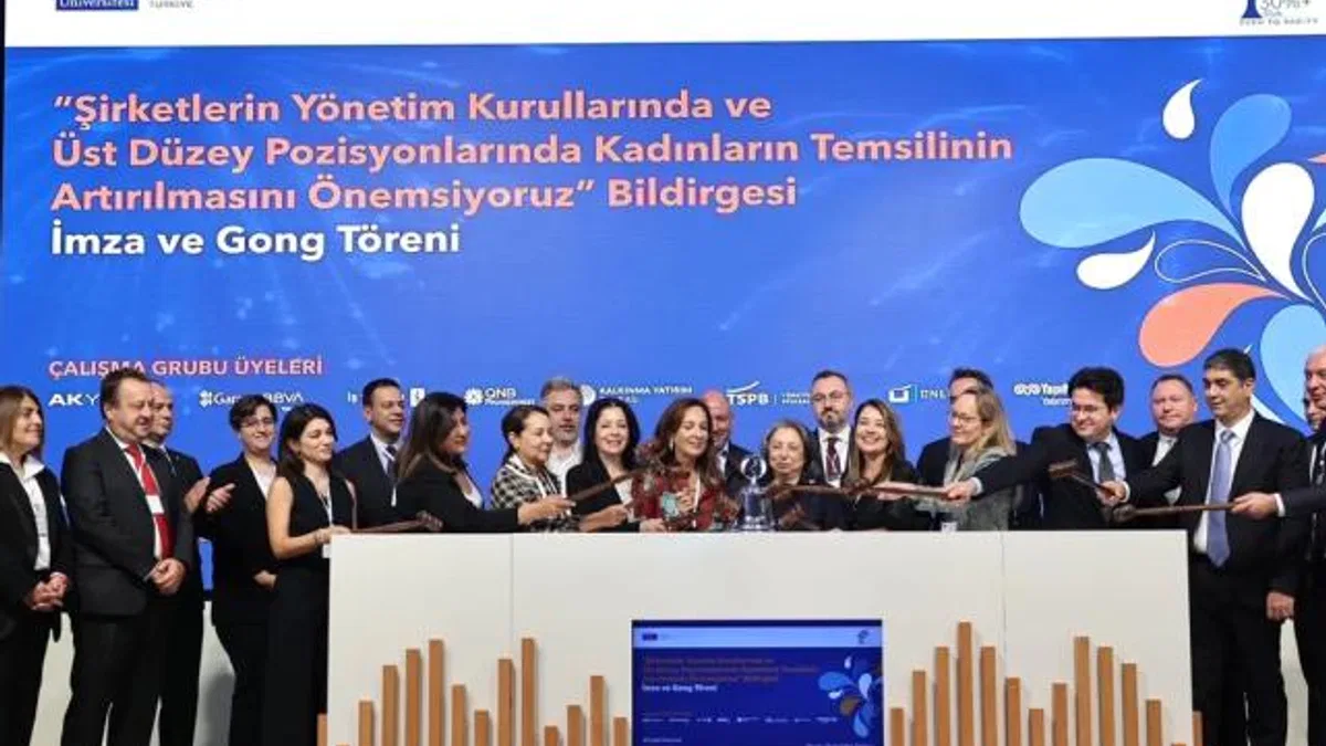 “Yüzde 30 Kulübü Türkiye” ve yatırım hizmetleri sunan kurumlardan, yönetim kurullarında kadın temsilinin artırılmasına güçlü destek