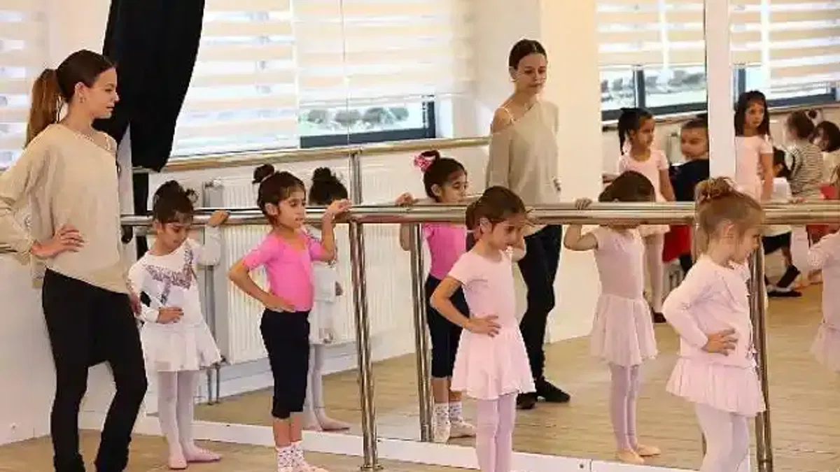 Çankayalı minik balerinlerden büyük adımlar