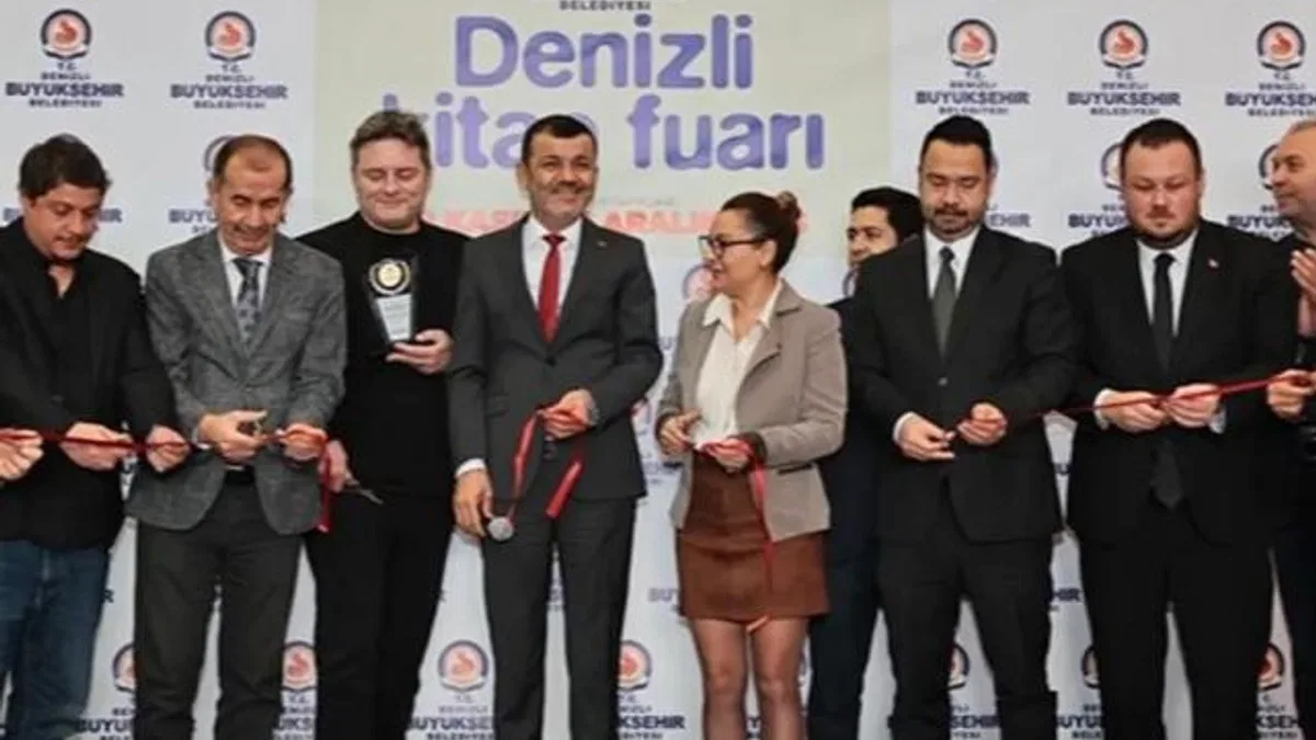 Denizli'de Kitap Fuarı heyecanı başladı