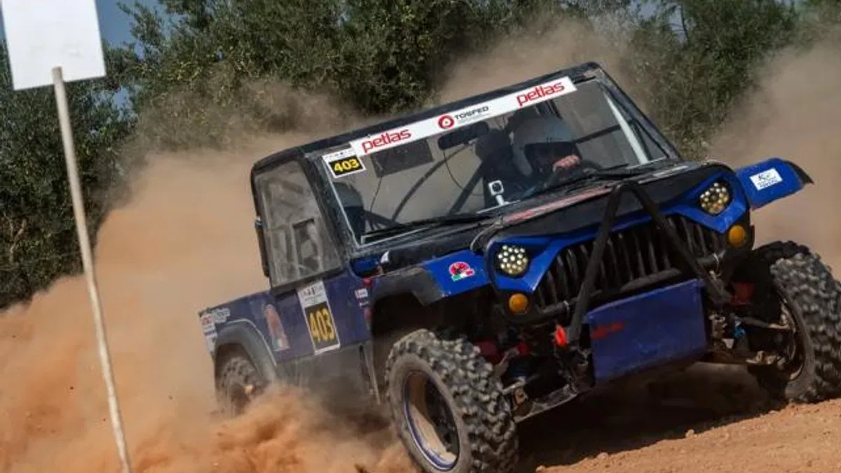 Akçaabat'ta offroad şöleni